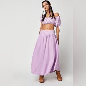 Free People Lotus Skirt